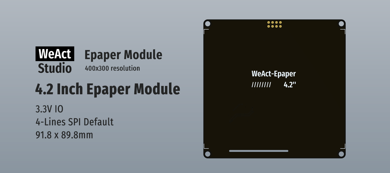 "Epaper Module 4.2"